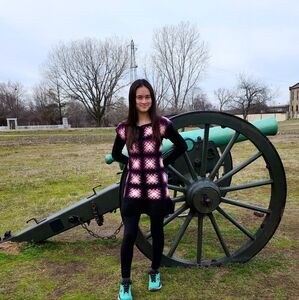 XS Granny Square Mini Dress